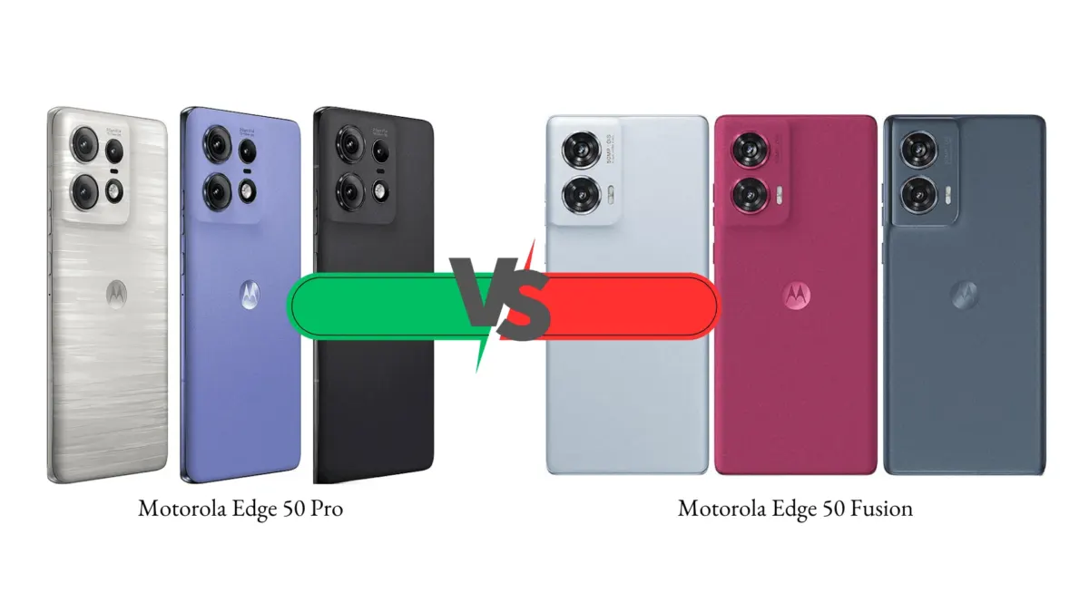 Porovnali sme pre vás dvojicu modelov z radu Motorola Edge 50 - ide o smartfóny Motorola Edge 50 Pro a Motorola Edge 50 Fusion.