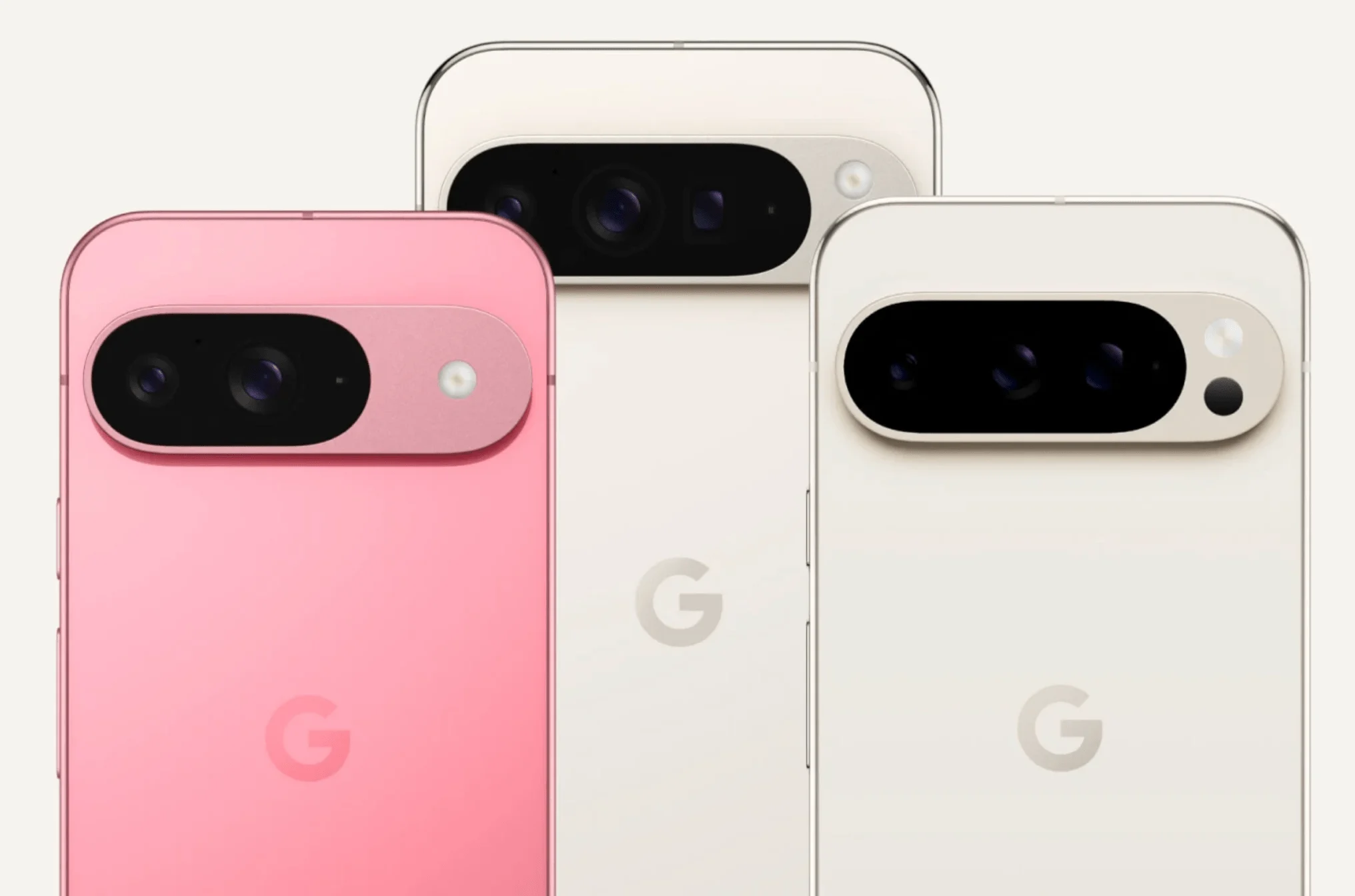 Pixel 9, Pixel 9 Pro a Pixel 9 Pro XL