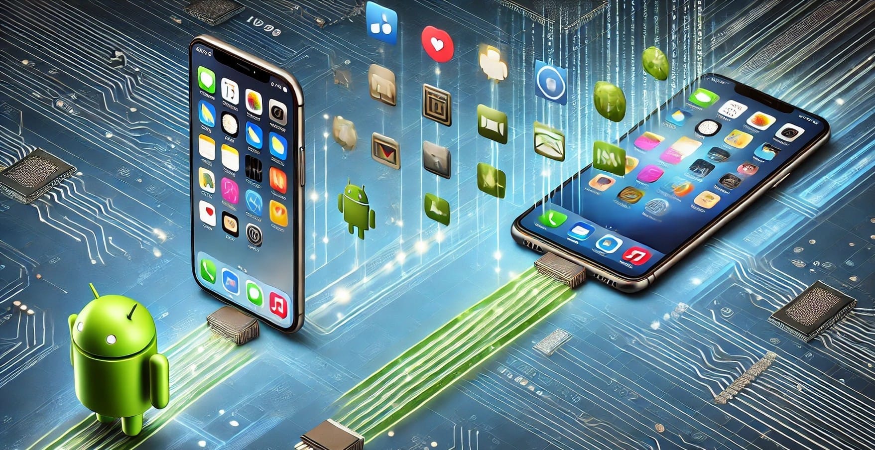 Tento článok vás naučí, ako preniesť obsah z iPhonu do telefónu s Androidom. Opisuje postup pomocou aplikácie Presun na Android alebo manuálne metódy cez Google Drive. Obsahuje kroky na prenos kontaktov, fotografií, videí a kalendárov, a ponúka riešenia bežných problémov s kompatibilitou.