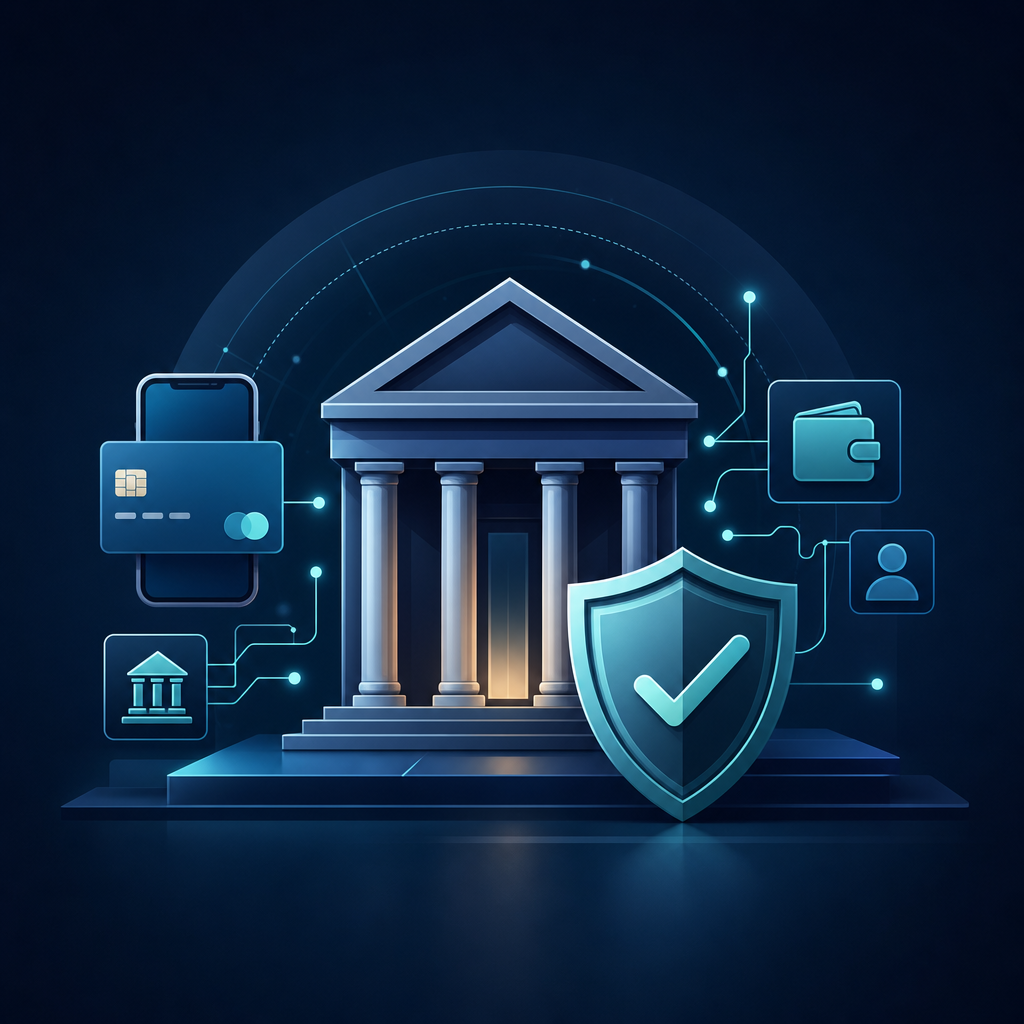 Ilustračná ikona profilu spoločnosti HDFC Bank Limited vytvorená pomocou AI