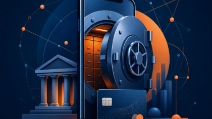 Ilustračná ikona profilu spoločnosti ICICI Bank Limited vytvorená pomocou AI
