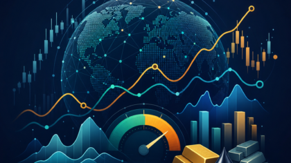 Ilustračná ikona profilu spoločnosti S&P Global Inc. vytvorená pomocou AI