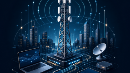 Ilustračná ikona profilu spoločnosti Verizon Communications Inc. vytvorená pomocou AI